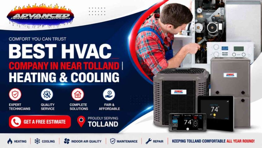 best HVAC company in near Tolland