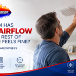 Weak airflow in one room Tolland